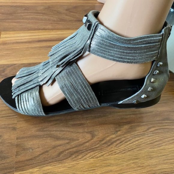 BCBGMAXAZRIA Fringe Sandal - Picture 3 of 6